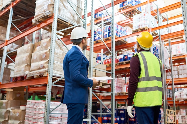 Workers in Warehouse