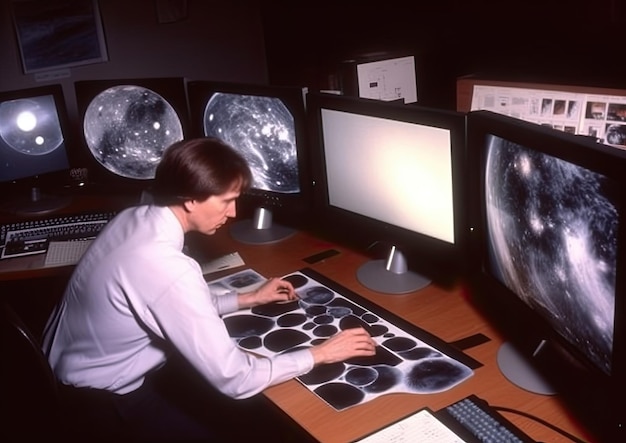 Working as Astronomer