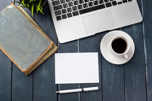 Working place wooden table