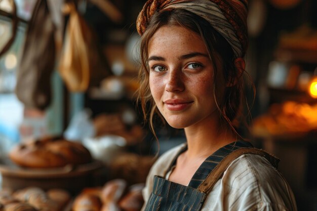 working stuff at the bread plant