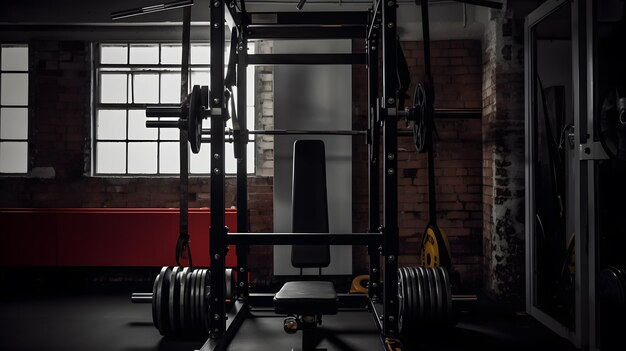 Workout Machines on Display