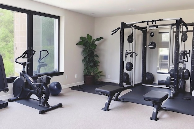 workout space at home