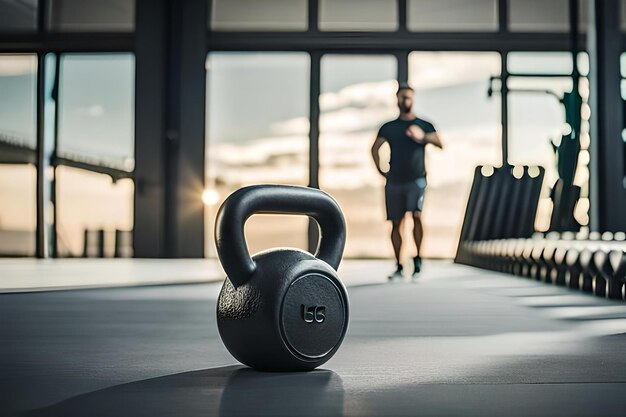 Foto campane di allenamento in palestra