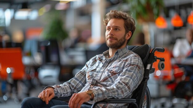 Foto workshop di ergonomia sul posto di lavoro educare i dipendenti