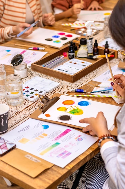 Workshop schilderen Aquarel Vrouwen schilderen met waterverf