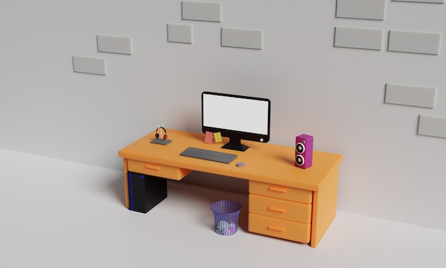 workspace 3D rendering
