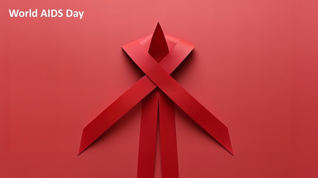 Photo world aids day poster