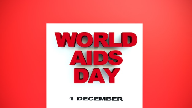 World aids day.