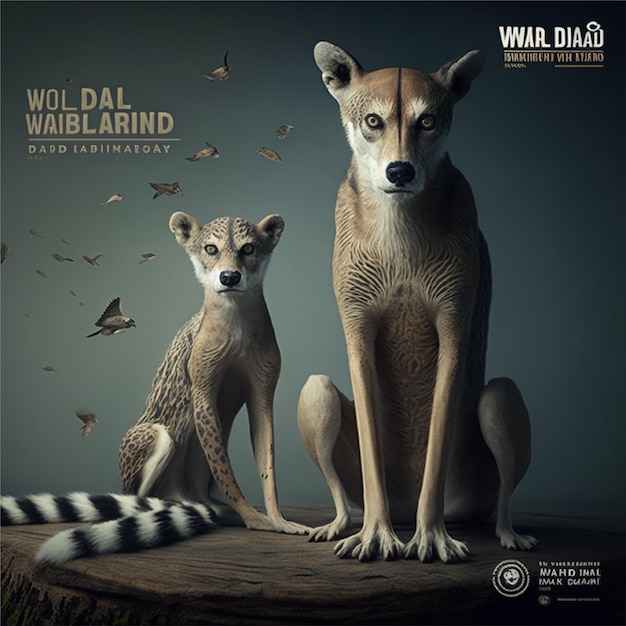 World animal day ads