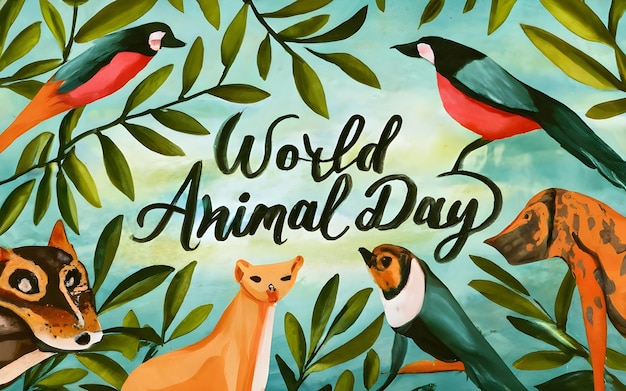 Photo world animal day