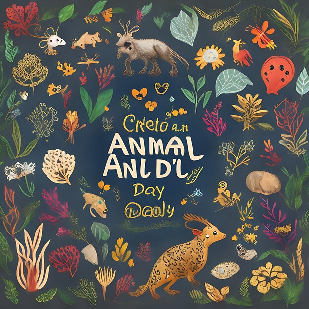 Photo world animal day