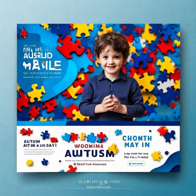 World Autism Awareness Day social media story template