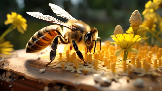 World Bee Day 20th May Generative AI