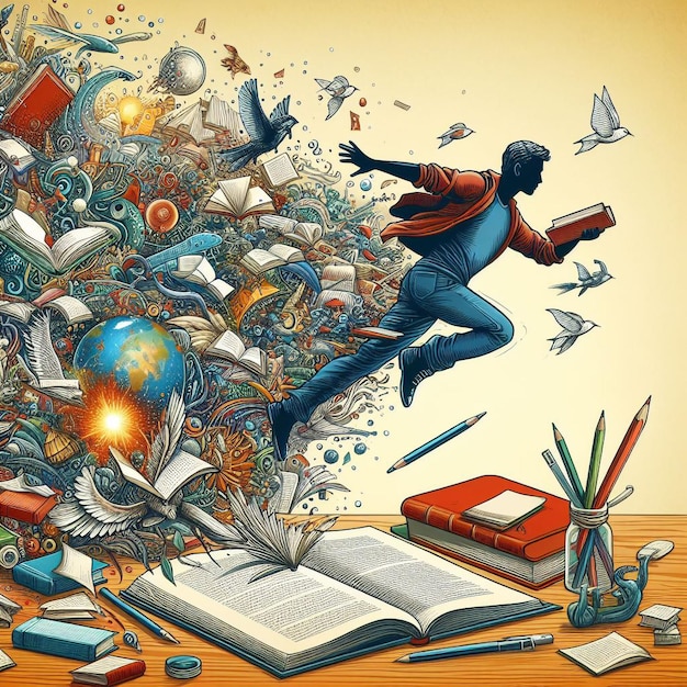 World Book Day background image