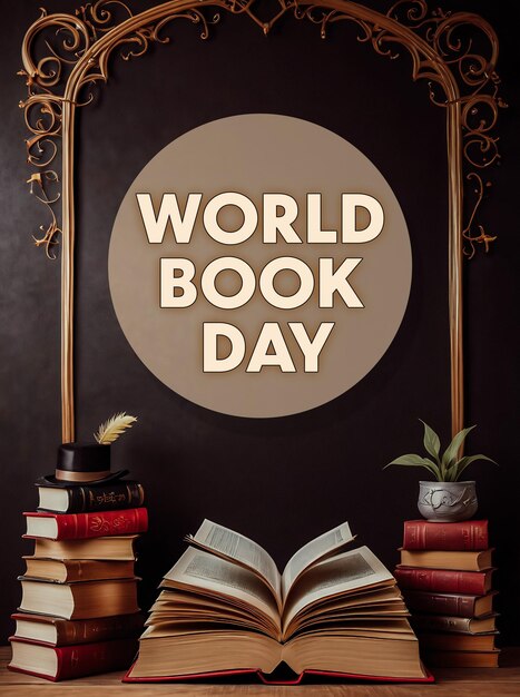 Foto background della giornata mondiale del libro