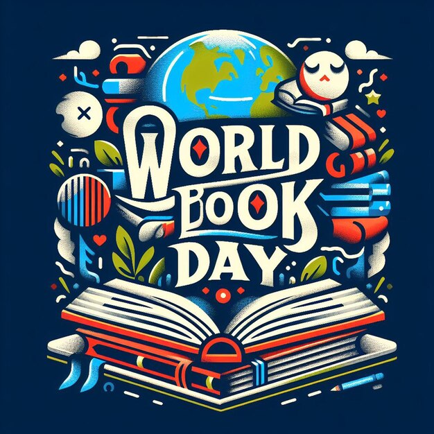 Photo world book day free photo image and world book day background