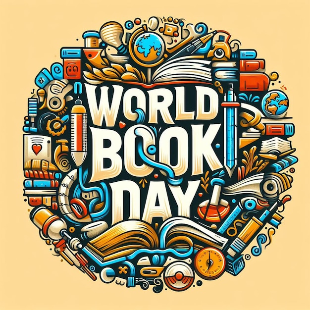 Photo world book day free photo image and world book day background