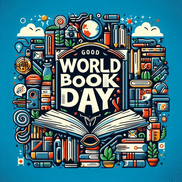 Photo world book day free photo image and world book day background