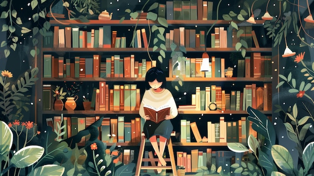 World Book Day Illustration