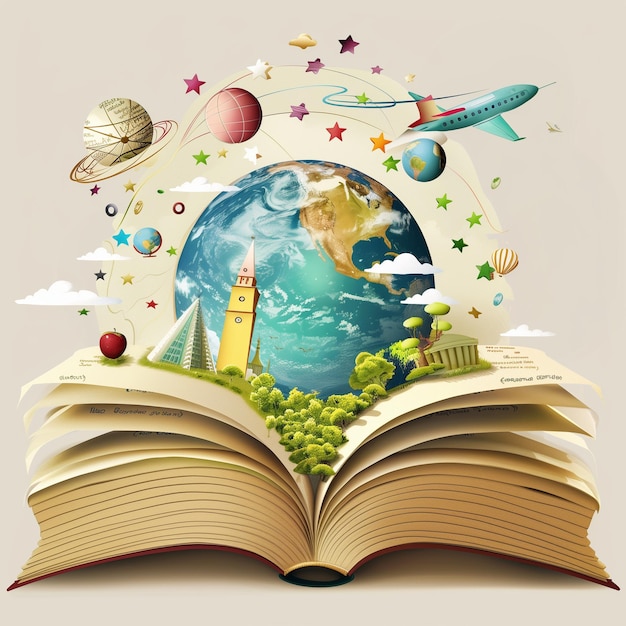 Photo the world in books