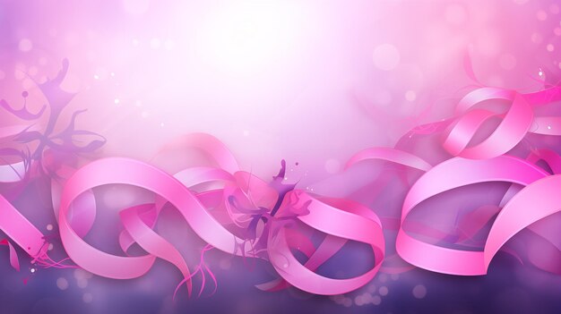 World cancer day abstract background