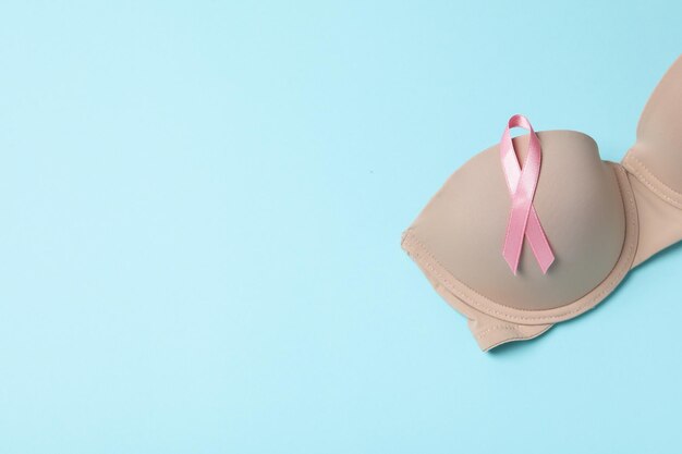 Foto concetto di giornata mondiale contro il cancro del cancro femminile