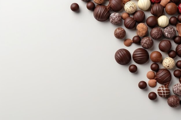 World candy chocolate day Generate Ai