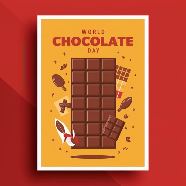 World Chocolate Day Celebration Poster Design