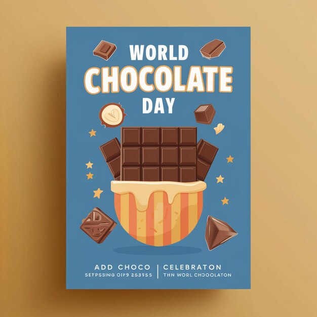 World Chocolate Day Celebration Poster Design