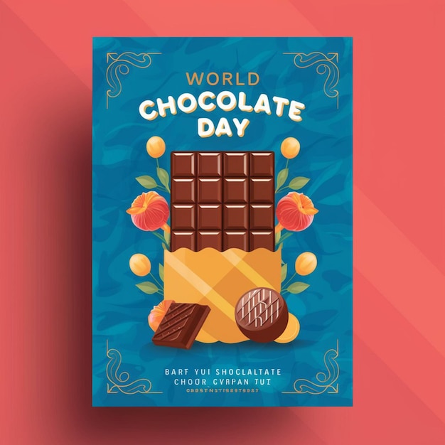 World Chocolate Day Celebration Poster Design