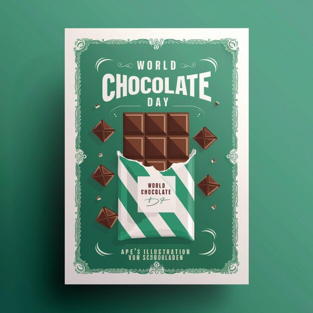 World Chocolate Day Celebration Poster Design