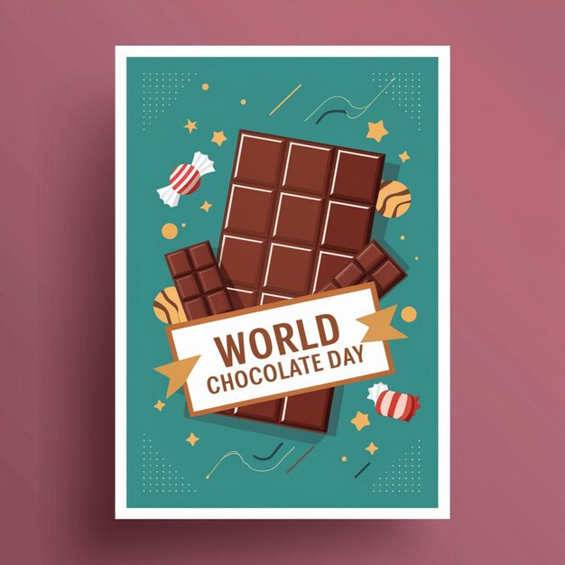 World Chocolate Day Celebration Poster Design