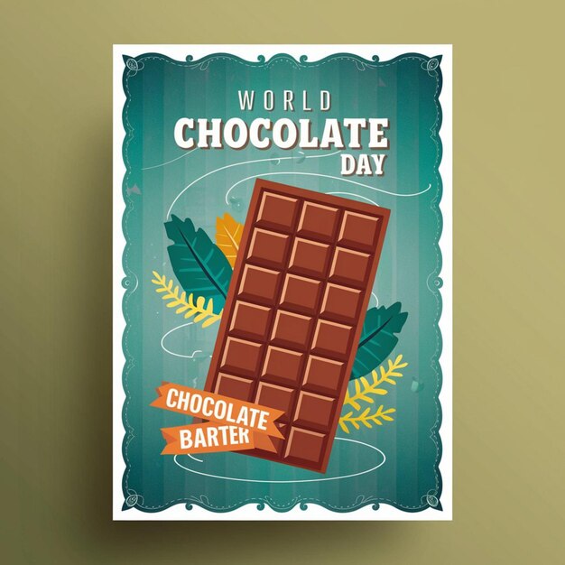 World Chocolate Day Celebration Poster Design