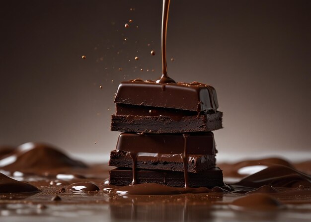 World Chocolate Day chocolate images banner design Generative ai