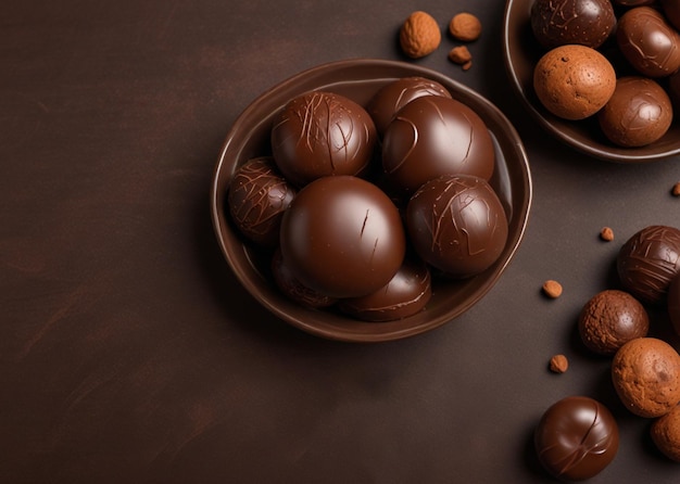 World Chocolate Day chocolate images banner design Generative ai
