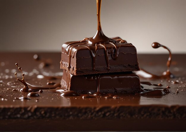 World Chocolate Day chocolate images banner design Generative ai