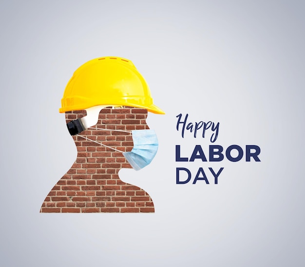 World day for safety and health at work concept. happy labour\
day concept.