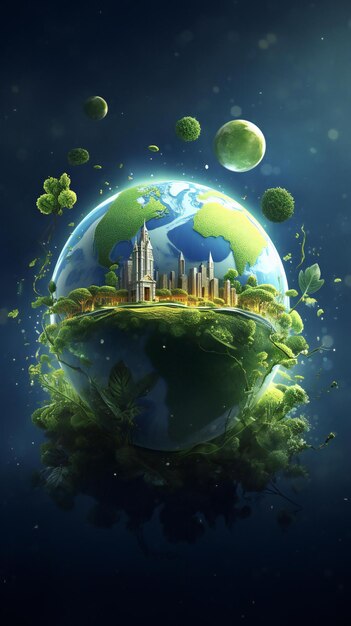 World environment day background