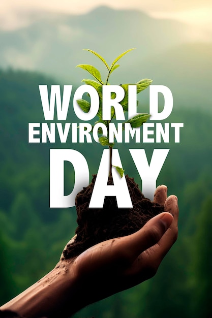 World environment day collage design