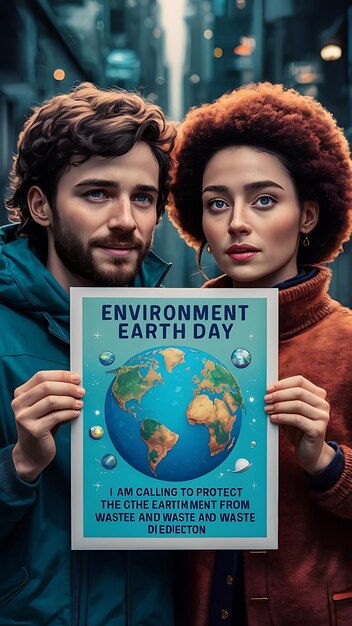 Photo world environment day and earth day illustrations ai generator