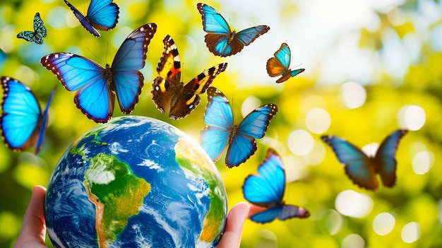 Photo world environment day hd 8k wallpaper stock photographic image