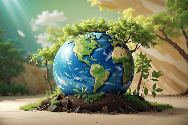 World environment and earth day concept