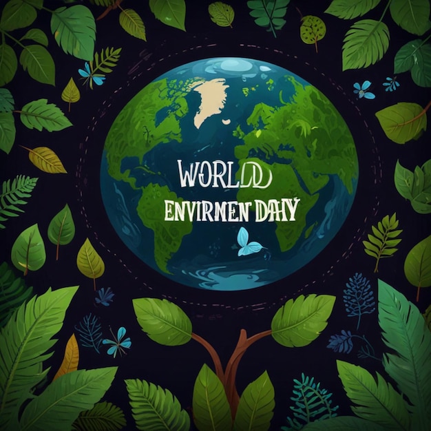 World environment and earth day Illustrations