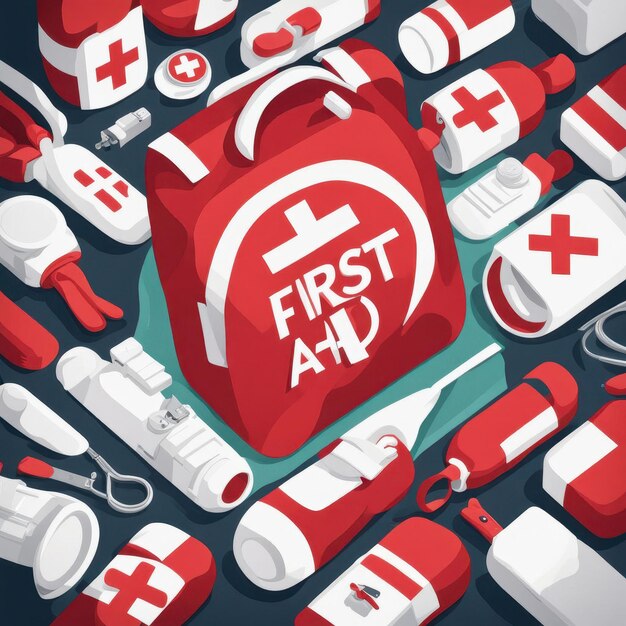 Photo world first aid day save lives raising for awareness