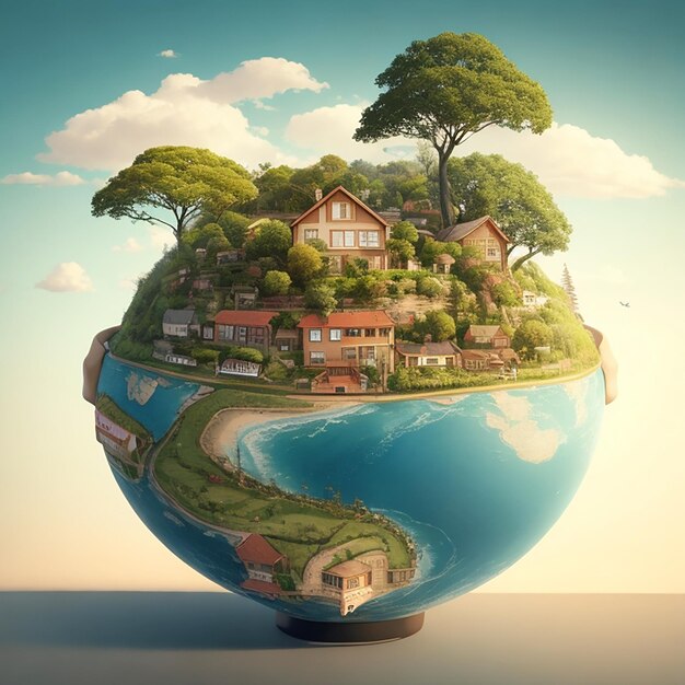 Premium Photo World Habitat Day