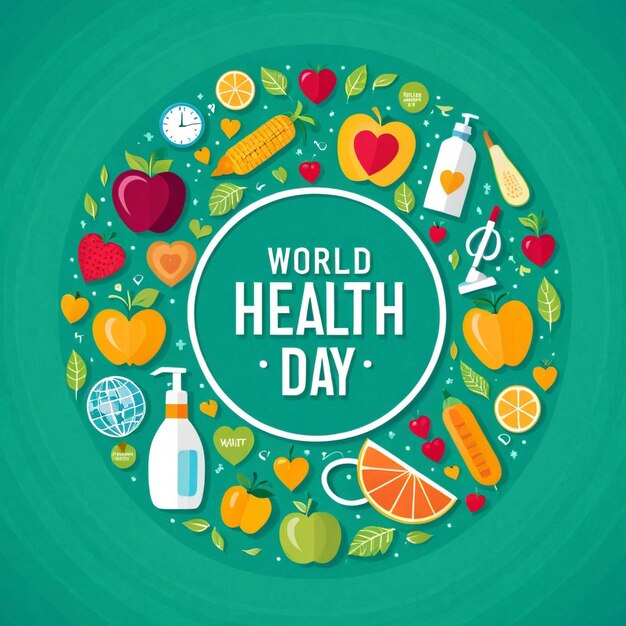 Premium Photo World Health Day background image