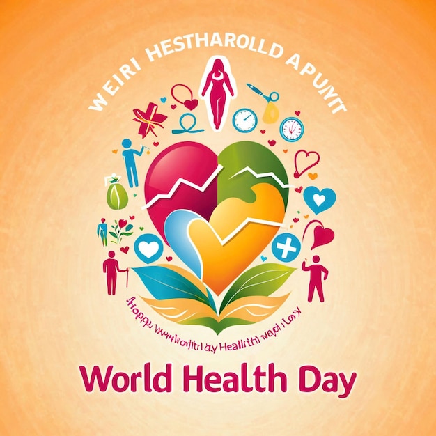 Photo world health day background image