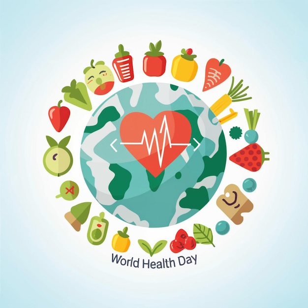 Photo world health day background image