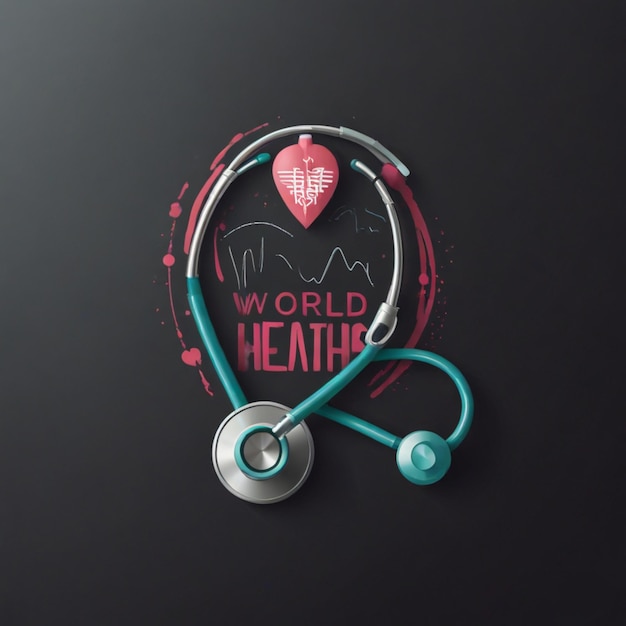 Photo world health day flat illustration