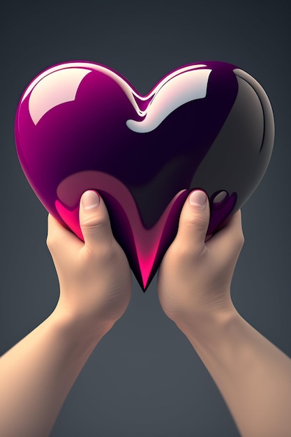 World Heart Day 2023 Background Ai Generate